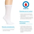 thumbnail image 4 of Calcetines Mujer para Diabeticos y Pies Sensibles, Incluye 4 Pares Color Negro, Calcetas para Diabetes, Pie Diabetico, Mejoran la Circulación MED 4 pares mujer, 4 of 5