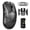 Weave Black&Tape, variant on ATTACK SHARK R11 Ultra 8K Carbon Fiber Wireless Gaming Mouse with 42000 DPI-PAW3950 MAX Sensor-49g Lightweight,Nordic 52840 MCU Chip,Wired/BT/2.4Ghz Programmable,RGB Coiled Cable,Forged Black&Tape