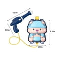 thumbnail image 3 of Juguetes Para Niño Mochila de arrastre para niños, pistolas de agua, juguetes de playa para salpicaduras, pistolas de agua al descubierto, lindas pistolas de agua Juguetes Para Bebe 1 Año, 3 of 6