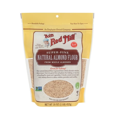 Bob's Red Mill Super-Fine Natural Almond Flour 16 oz Bag