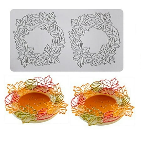 

Flower Garland Shape Silicone Cake Lace Mold Cake Decorating Tool Border Decoration Lace Mold kitchen Baking Tool