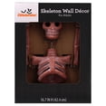 thumbnail image 2 of Skeleton Wall Decoration, Terracotta, 16.7", Halloween by Way To Celebrate, 2 of 6