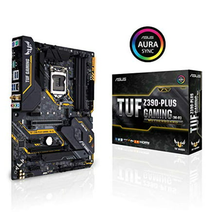 Asus TUF Z390-Plus Gaming (Wi-Fi) LGA 1151 (300 Series) Intel Z390 HDMI SATA 6Gb/s USB 3.1 ATX Intel (Best Lga 1155 Motherboard For Gaming)