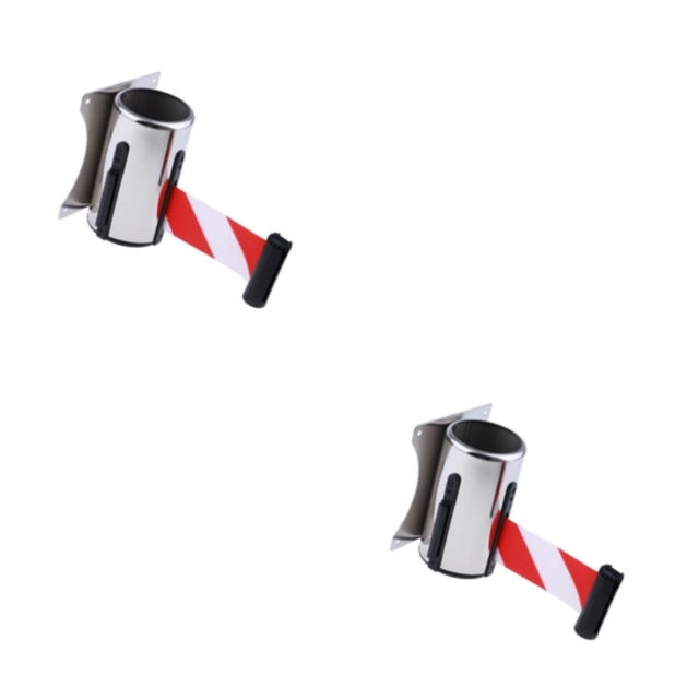 Matsuzay Stanchion Queue Barrier Wall Mount Crowd Retractable Control Ribbon eter Type3 NO3