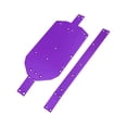 thumbnail image 3 of Bunblic Metal Chassis Guard Plate with Stiffener Easy Installation Upgrade RC Car Chassis Guard Rail Kit for 14209 14210 Model Trucks Violet, 3 of 8