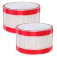 thumbnail image 1 of 2Pack Transparent Adhesive Stickers for Food Bag Sealing 5.5x0.4in Red Rectangle, 1 of 9