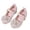 Pink, variant on Girls Dress Shoes,Glitter Pearl Bow Princess Performance Shoes Pink 11 M
