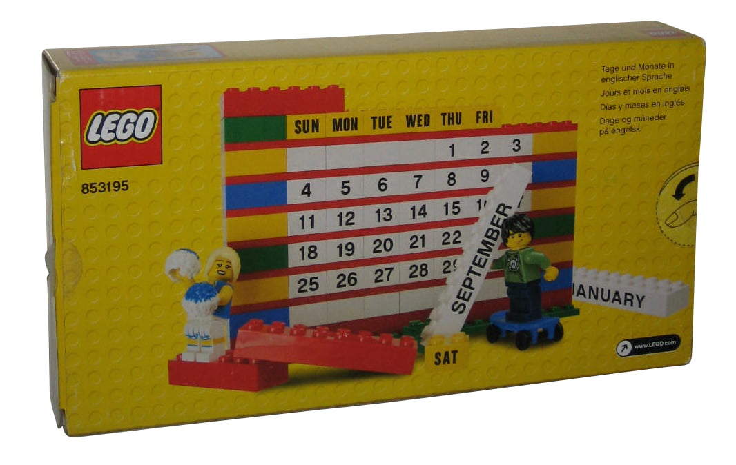 Blitz Permanent resterende LEGO Brick Calendar 853195 - Walmart.com