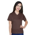 thumbnail image 2 of Crown Craze® Women's Zone Performance T-Shirt, 100% Polyester Bulk Tee, Assorted Short Sleeve Crewneck Plain Tees, Solid T-shirts (Dark Color 5 Pack, 2XL), 2 of 7