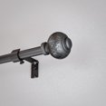 thumbnail image 3 of Mainstays 3/4" Pewter Kennley Knob Adjustable Single Curtain Rod Set, 30"-84", 3 of 7