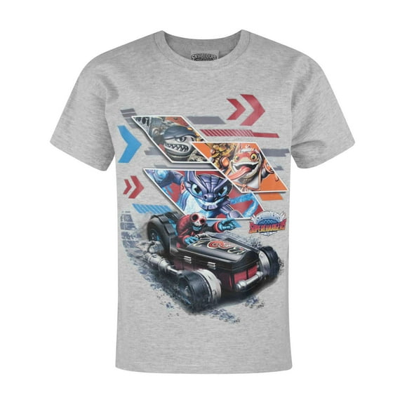 Skylanders Boys Grey Short Sleeved T-Shirt