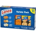thumbnail image 3 of Lance Sandwich Crackers, Variety Pack, 3 Flavors, 10 Individually Wrapped Packs, 6 Sandwiches Each (2 Pack) Offer from Winrock, 3 of 10