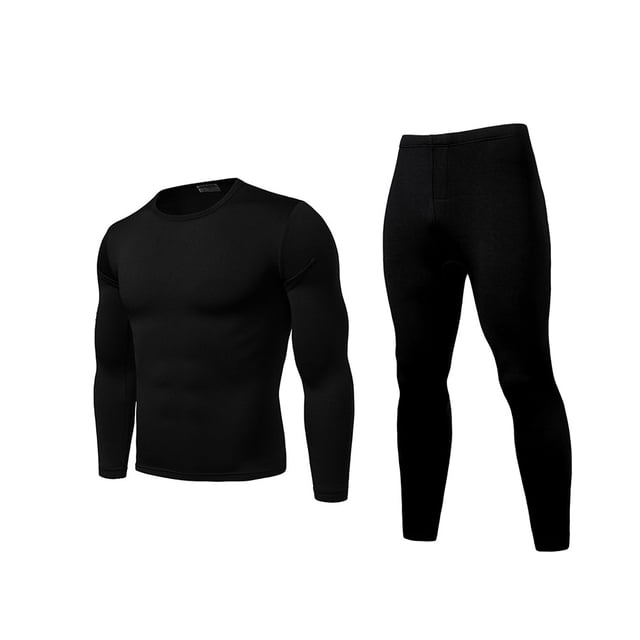 Minnieouse Calzoncillos largos térmicos para hombre Ropa interior Negro Minnieouse AP013787-02