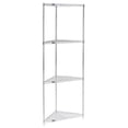 thumbnail image 2 of Nexel 796622 Nexel Corner Wire Shelving 32"W x 24"D x 86"H, 2 of 4