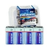 9V Batteries, Super Alkaline 9-Volt Battery, 4-Count