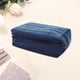 thumbnail image 3 of 1 Pc Bolsa de Maquillaje Elegante para Viajes de Negocios Azul Marino Terciopelo, 3 of 3