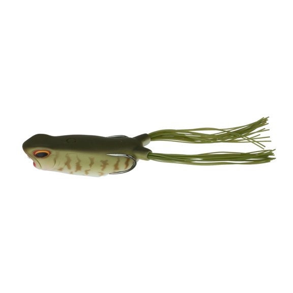 6th Sense – Vega Frog – Topwater Frog Bait – Bass Fishing – Walk, Skip, Spit, & Pop – 5/0 Braid Hook