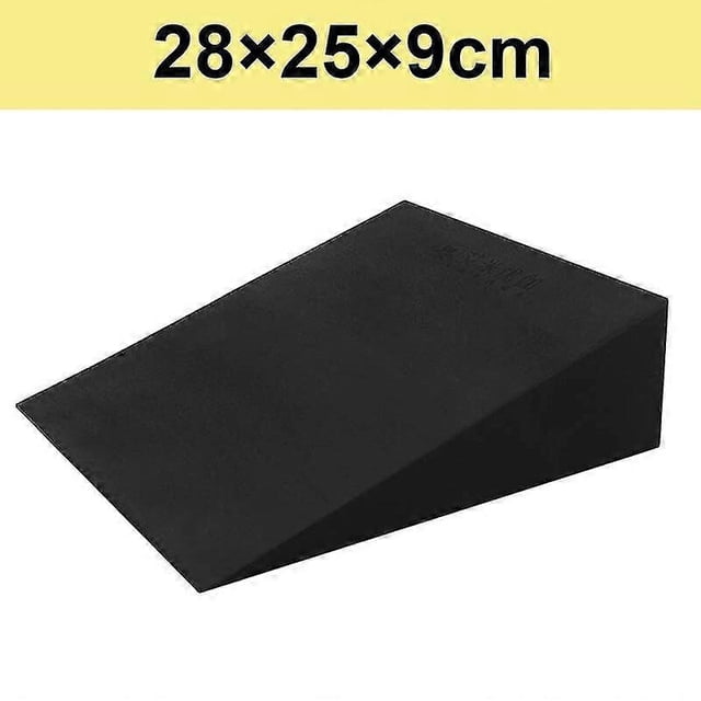 Yoga Wedge Blocks for Stretching, Wrist & Back Support - Lightweight Slant Board for Yoga, Pilates, Gym