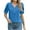 Blue B, variant on Zunfeo Summer Blouse for Women Puff Sleeve Ladies Tops Elegant Dressy Tops for Going Out Wine M