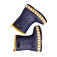 thumbnail image 3 of Botas impermeables de fondo suave con forma bonita, de EVA, antideslizantes, para lluvia, para niños, color azul oscuro, 150 mm, 3 of 10