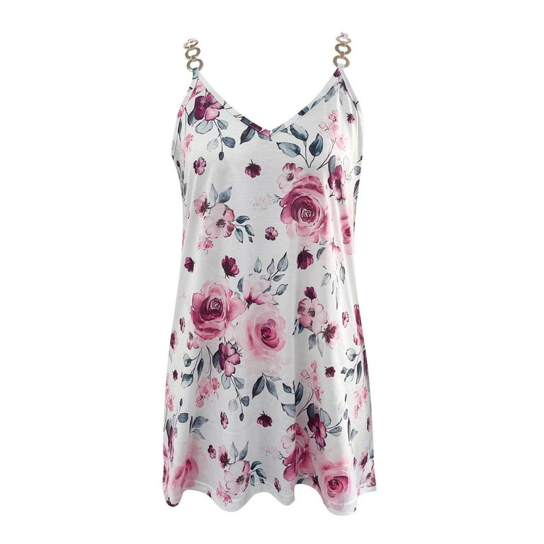 up to 60% off Gifts Usmixi Tank Top for Women Floral Print V up to 60% off Gifts Usmixi Tank Top for Women Floral Print V