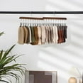 thumbnail image 2 of StorageWorks Hat Rack, Closet Organizer and Storage for Baseball Caps,Set of 2 with 10 Adjustable Stainless Steel Clips, Fits All Caps, 2 of 7