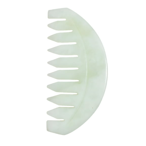 ACDANC Jade Stone Scalp Massager Comb for Head Massage and Care