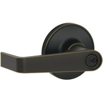 Schlage J54-Mar Marin Single Cylinder Keyed Entry Door Lever Set From The J-Series -