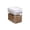 S, variant on mdesiwst Food Sealed Jar Easy One-Handed Opening Airtight Container with Click Seal Plastic Storage Jar for Nuts Coffee Flour