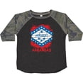 thumbnail image 3 of Inktastic Graffiti Arkansas State Flag Boys or Girls Toddler T-Shirt, 3 of 5