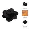 thumbnail image 5 of Decorative Wood Knot Sculpture for Living Room Decor - Modern Home Accent for Bathroom, Coffee Table, and Bedroom Display - Statue Ornament for Shelf Styling and Office Decor - 10", Black, 5 of 10