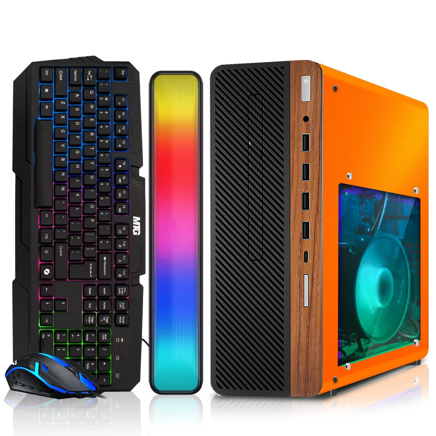 Restored HP Half Dark Desktop Computer PC Phoenix AMD A10-9700, 16GB ...