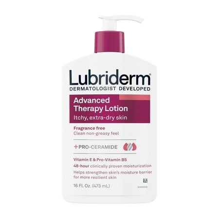 UPC 052800482340 product image for Lubriderm Advanced Therapy Fragrance Free Lotion  Vitamin E  16 fl. oz | upcitemdb.com