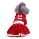 thumbnail image 3 of Vestido de Navidad para perros Falda roja para mascotas Disfraz de Papá Noel para perros Sudadera con capucha cálida para cachorros Ropa para gatos Ropa de invierno para mascotas Ropa navideña para mascotas Ropa para mascotas de Halloween Ropa para perros divertida (1 paquete, L) JM, 3 of 5