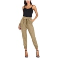 thumbnail image 2 of Women's High Waist Pencil Pants With Bow-Knot Pocket Party Casual Pants, 2 of 9