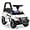 White, variant on OLAKIDS Ride On Push Police Car, Toddler Foot-to-Floor Sliding Toy with Siren, Steering Wheel, Megaphone, Horn, Headlights, Under Seat Storage, Kids Racer Walking Gift for Boys Girls 3+ (Pink)