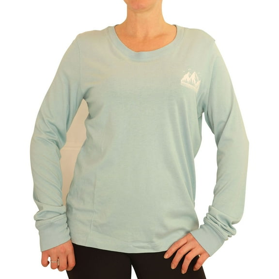 P.J. Salvage Womens Chill Out Pajama Sleep T-shirt, Blue, Small