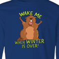 thumbnail image 4 of Inktastic Groundhog Day Wake Me when Winter is over Long Sleeve Youth T-Shirt, 4 of 5
