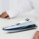 thumbnail image 4 of Portable Remote Control Boat Warship Model RC Boat for Beginner Adults Gifts Hugo Barco teledirigido, 4 of 8