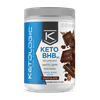 KetoLogic Keto BHB - Exogenous Ketones Supplement | Supports Ketosis & Weight Management, Increases Energy & Focus | Low Carb, Electrolytes, Beta-Hydroxybutyrate BHB Salts | Chocolate - 30 Servings