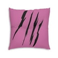 thumbnail image 3 of Effete Feline Claw Marks Scratch Tufted Floor Pillow, Square, 3 of 4
