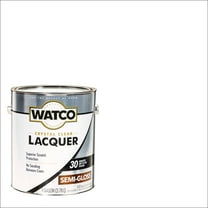 Crystal Clear, Watco Semi-Gloss Lacquer- Gallon, 1 Pack