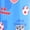 Blue, variant on Zak Designs US Soccer 25oz Durable Plastic Jubilation Water Bottle with Handle, White