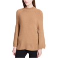 thumbnail image 1 of Calvin Klein suéter de punto con mangas acampanadas para mujer, beige, extragrande Calvin Klein Tejer, 1 of 2