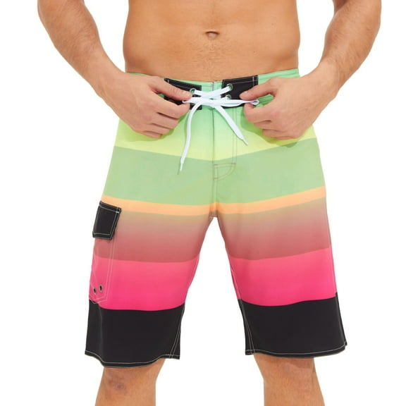 Ketyyh-chn99 Swim Shorts Mens Swim Trunks with Compression Liner Inseam Swim Shorts Yellow,40