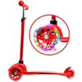 thumbnail image 2 of Trottinette à Propulsion Réglable Rugged Racers BH19898 Remise à Neuf avec Roues Lumineuses à DEL PU, Rouge, 2 of 3
