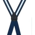 thumbnail image 3 of SuspenderStore Dressy Striped Grosgrain Suspenders- 1.38-Inch Wide - Clip - 9 Colors & 2 Sizes, 3 of 4