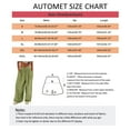 thumbnail image 2 of 2025 Women's Casual Pants,Women's Cargo Pants Baggy Wide Leg Pants Black Loose High Waist Sweatpants Multi Pockets, 2 of 8