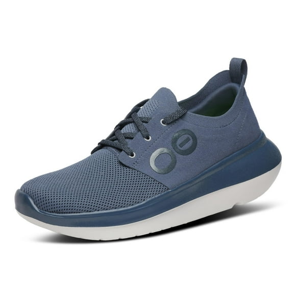 Zapato de recuperación OOFOS Oomy Stride azul marroquí para hombre, talla 10.5