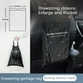 thumbnail image 2 of Disposable Tablecloths Self-adhesive Drawcord Closure Portable Garbage Bag, For Car Home Office Kitchen 20PCS Car Garbage Bag Disposable Trash Bags Sticking Type Storage Bag, 2 of 9